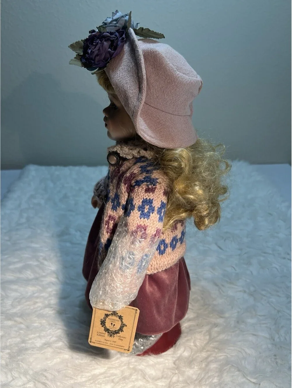 1998 BOYDS COLLECTION YESTERDAY’S CHILD PORCELAIN DOLL 17” ELIZABETH #5937